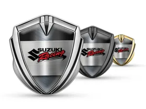 Suzuki Metal Abovedado Emblema Sumo Manera Desliz Diseño